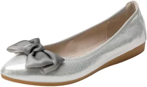 Women's Ballet Flats Foldable Casual Sparkly Rhinestone Wedding Comfort Slip on Walking Flat Shoes Ballerina Shoes