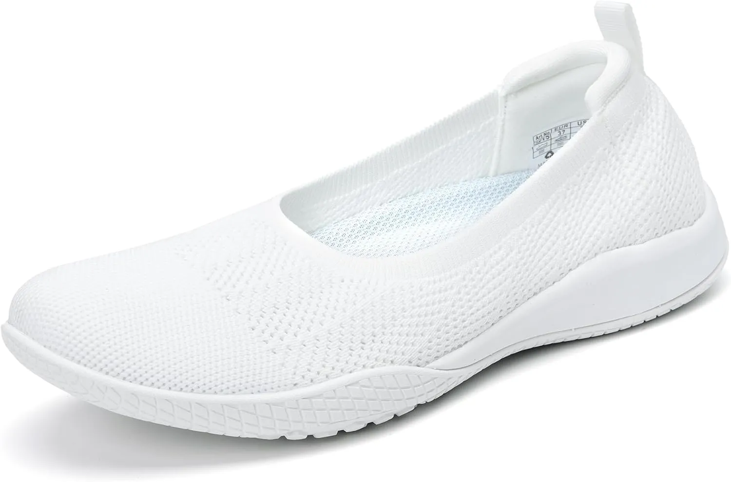 Women's Flats Slip On Go Walk Shoes for Women Comfortable Walking Sneakers Knit Low Wedge Dressy Ballet Shoes Zapatos para Mujer