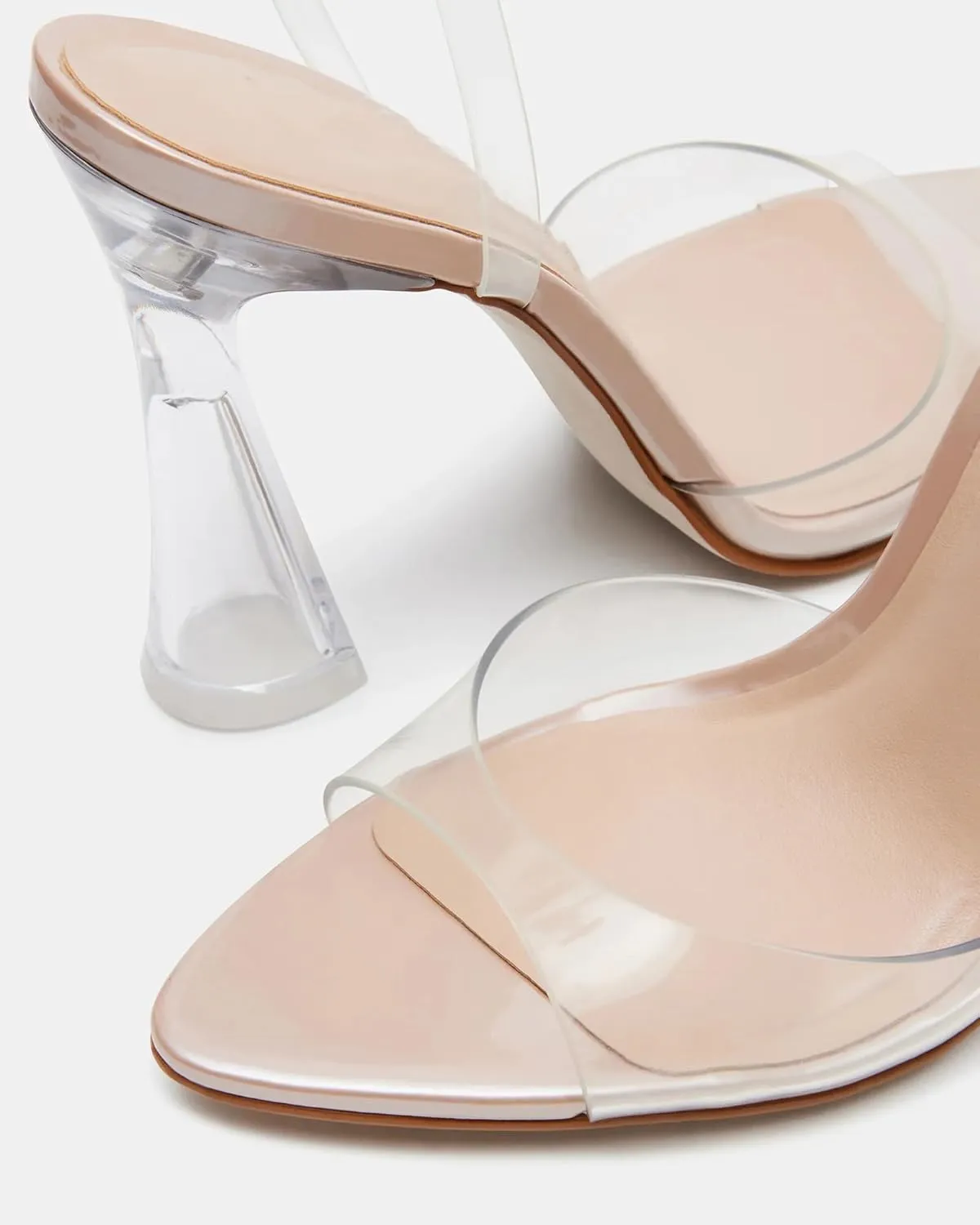 Womens Heeled Sandals Ankle Strap Pointed Toe Sandals Summer Dress Party Shoes