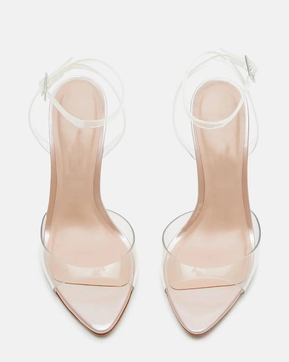 Womens Heeled Sandals Ankle Strap Pointed Toe Sandals Summer Dress Party Shoes