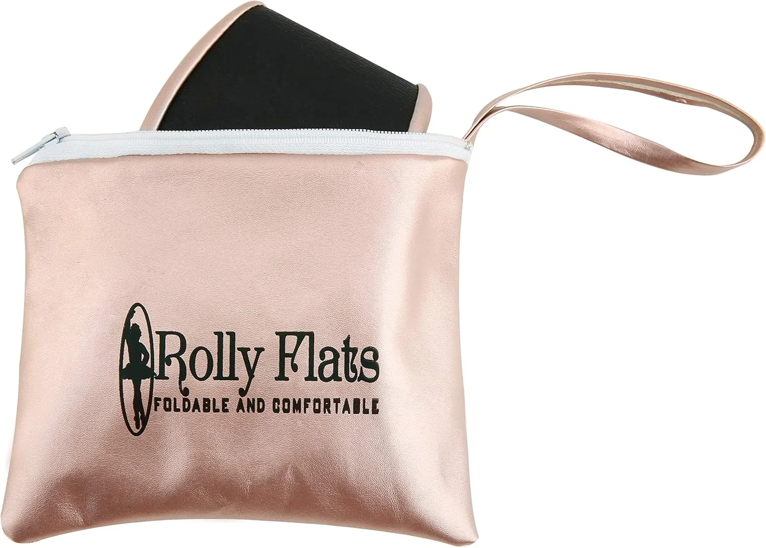 Women's Portable Foldable Ballet Flats Shoes Roll Up Slippers for Travel
