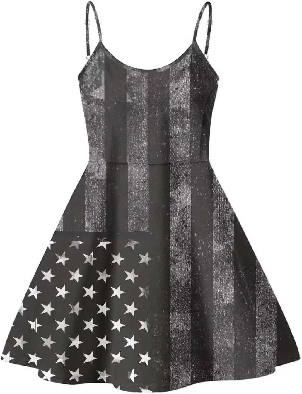 Womens Summer Casual Swing Tank Dresses, Beachwear Sleeveless Dresses for Girls