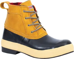 Xtratuf Men's 6in Casual Over-The-Ankle Waterproof Slip-Resistant Arch Support Legacy Full Grain Leather Boots Chelsea