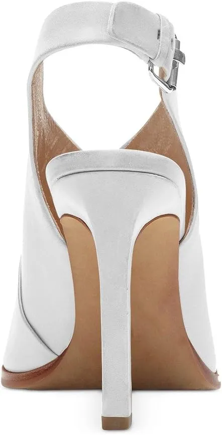 YDN Women Peep Toe High Heel Sandals Ankle Strap Pumps Slingback Stiletto Shoes with Buckle Size 4-15 US