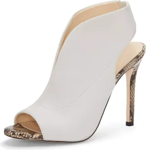 YDN Women's Chic Slingback Peep Toe Stiletto High Heel Sandals Ankle Boots Cutout Party Office Shoe Size 4-15 US