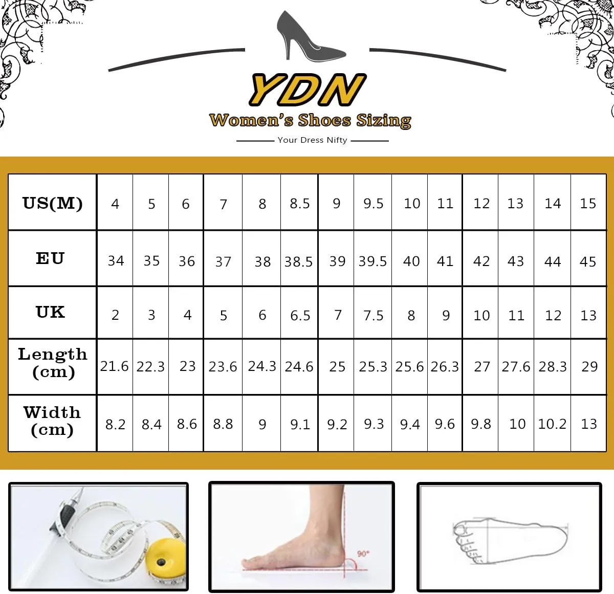 YDN Women's Mid Heels Ankle Bootie Almond Toe Block Low Heel Pumps Classic V Cut Back Zipper Shoes Size 4-15 US