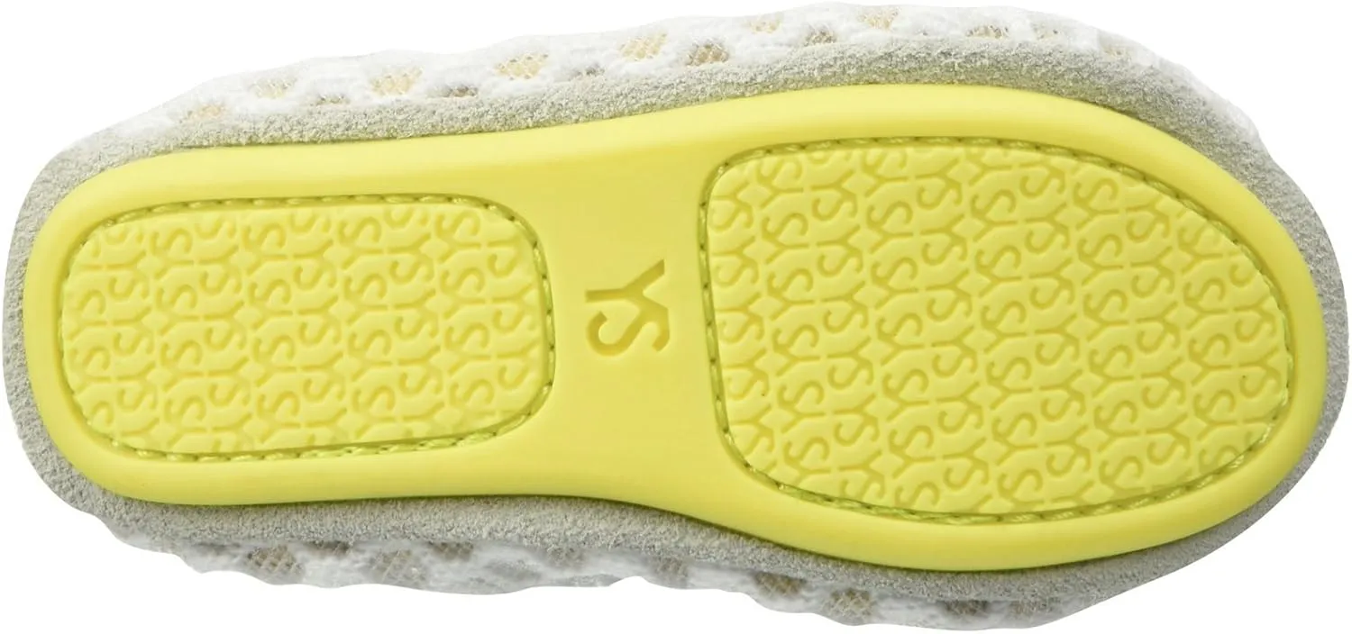 Yosi Samra Girl's Sammie 3D Waffle Mesh-K