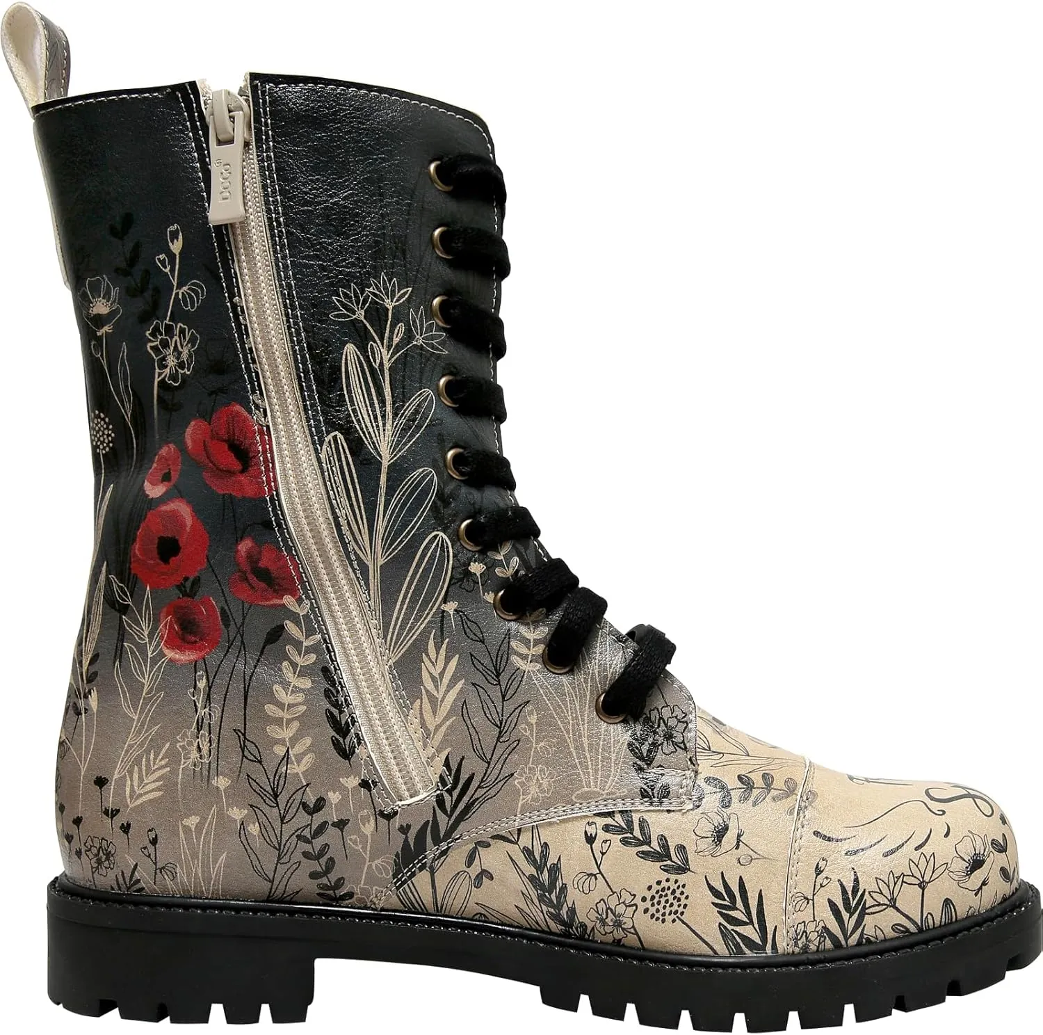 Zipsy Boots for Women - Handmade and Vegan Leather Mid Calf Boots for Women