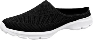 ZSpzx Quick Dry Casual Boat Shoes for Women Slip On Low Top Mesh Breathable Elastic Athletic Closed Toe Tennis Running Sneakers r Ladies Flat Fashion Casual Shoe for Gym Travel Daily Wear
